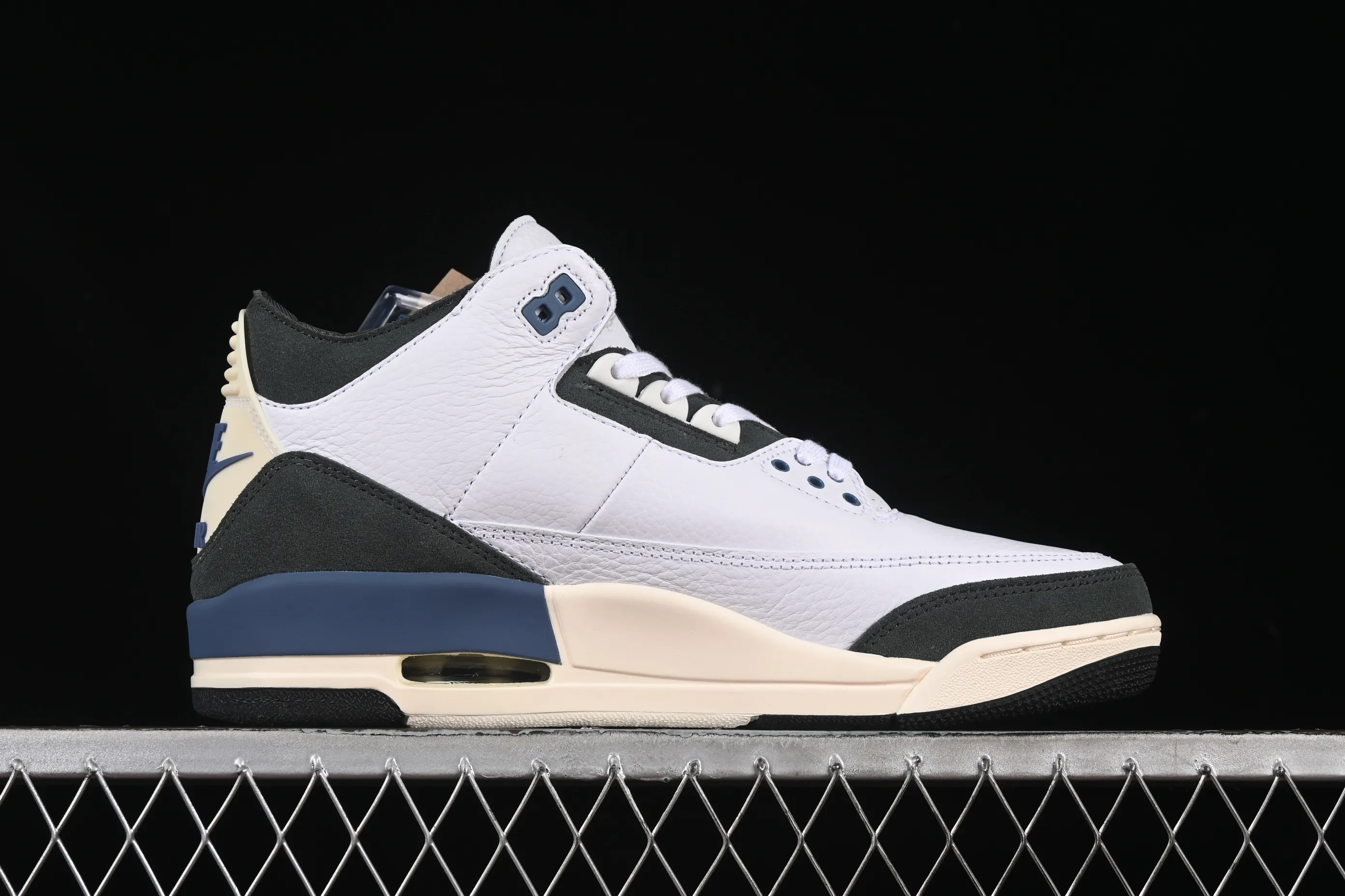 All categories Air Jordan Jordan series basketball shoes Air Jordan 3 OG version Air Jordan 3 Retro OG SP "Diffused Blue" AJ3 Joe 3 white and blue cement HV8571-100
